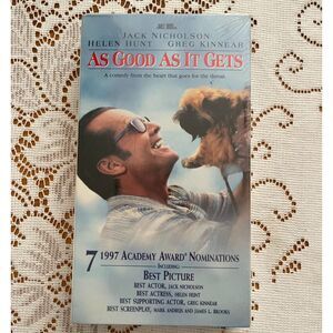 As Good As It Gets (VHS Tape, 1997) Jack Nicholson - NEW Factory Sealed